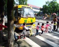 广东佛山顺德使用的校车