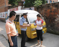 江西南昌使用的校车