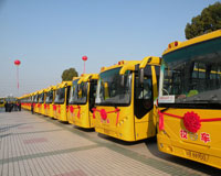 金旅校车在江苏无锡