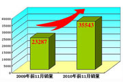 2010前11月销量