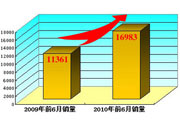 2010前6月销量