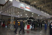 2012南京客车展之海格客车展台