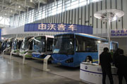 2012南京客车展之申沃客车展台