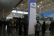 2012南京客车展之宇通客车展台
