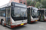 宇通混合动力客车在天津