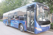 宇通混合动力客车在郑州