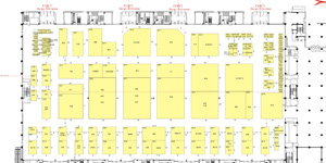 2013道路运输展展位分布