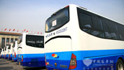 宇通客车连续九年服务两会
