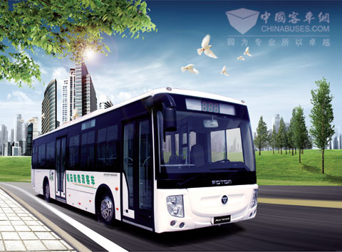 福田欧辉BJ6123混合动力客车