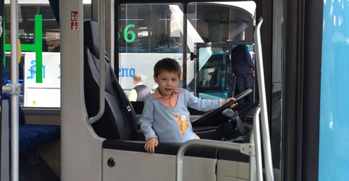  中通2186辆校车整装待发