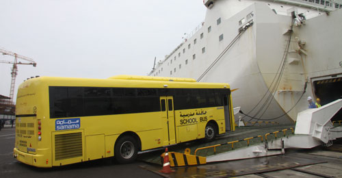 中通校车将为沙特孩童送去安全