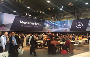 比利时客车展奔驰展台