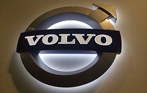 比利时客车展沃尔沃展台