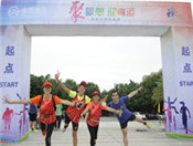 厦门站选手摆POSE合影