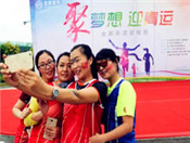 厦门站参赛女选手合影