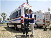 福州站选手列队准备