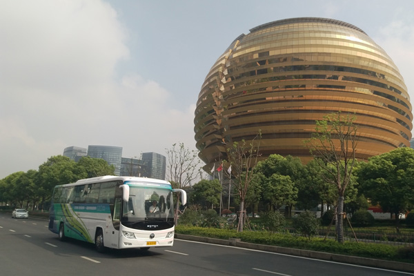 欧辉客车在杭州