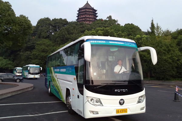 欧辉客车在杭州