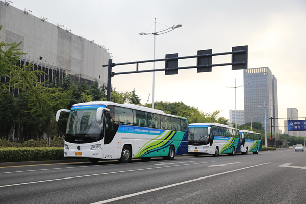 欧辉客车在杭州