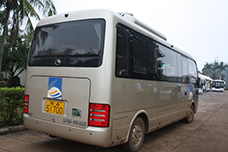 宇通E7背后的“纯电动”标识