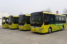 宇别尔公司的宇通新能源公交车队