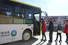 宇通新能源公交为市民出行提供便利