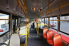 宇通E18宽敞舒适的内部空间