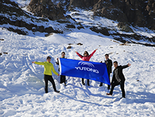 安第斯山巅留下的宇通印记