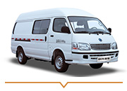 申龙SLK5030纯电动厢式物流车