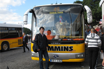 大金龙工程师实地考察马耳他公交的运行环境