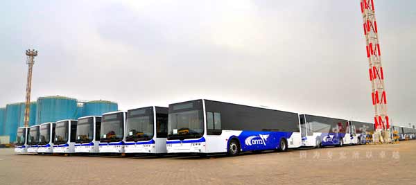 金旅欧六客车再度批量出口以色列