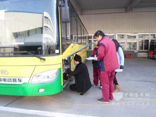 全国首届新能源客车服务技能大赛酣战合肥