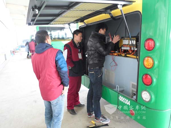 全国首届新能源客车服务技能大赛酣战合肥