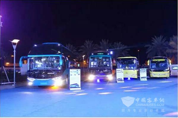 金龙客车精彩亮相第37届沙特国际汽车展览会