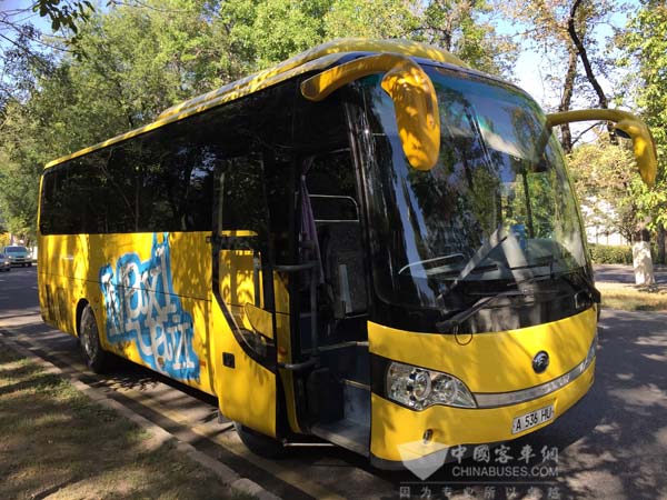 阿拉木图第一批量天然气车