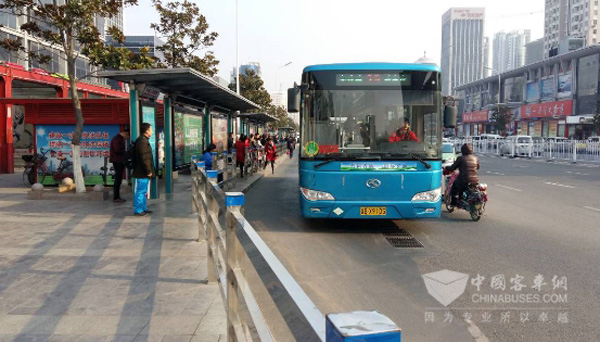 百辆金龙新能源低碳服务西海岸新区