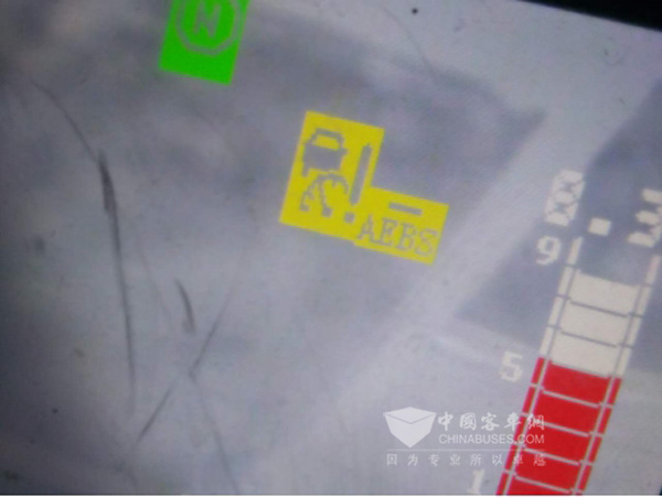 车内AEBS系统工作状态