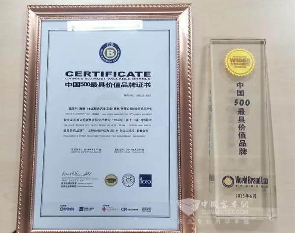 海格品牌价值突破200亿