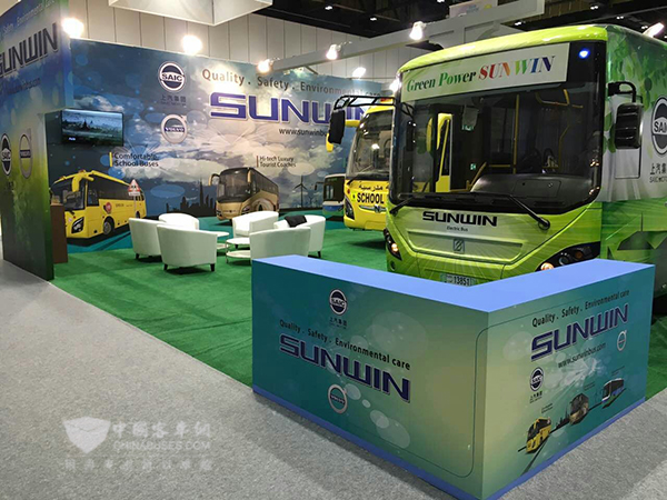 申沃客车亮相2016年UITP公共交通展