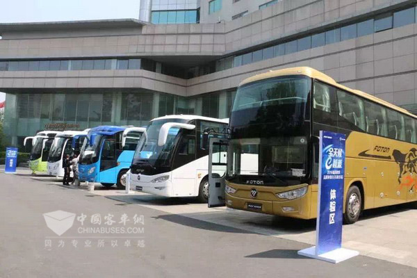 福田欧辉“全天候”方案引领新能源客车发展  携“超级客车”亮相石家庄