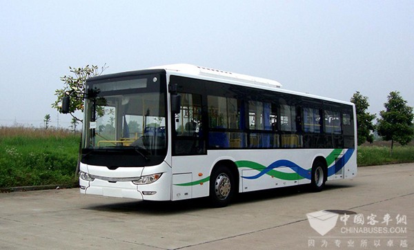 10.5米纯电动，黄海客车新能源家族又添新成员