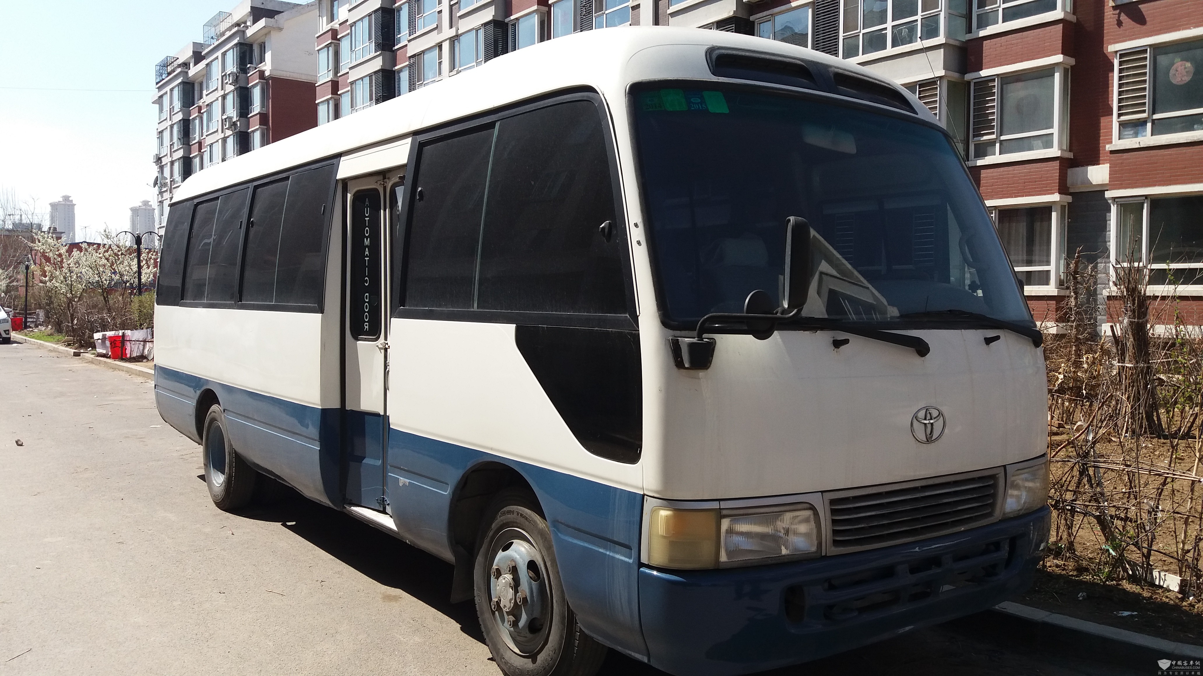 出售原装进口考斯特 1996年车 30座 进口柴油6缸机器