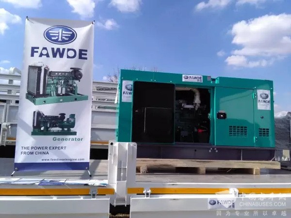 南非国际农业及畜牧展上锡柴产品展台