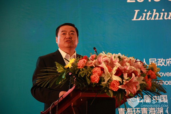 郝鹏：青海力争2020年建成千亿元锂产业基地