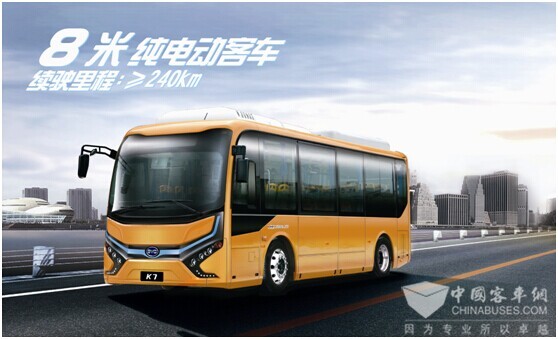 比亚迪纯电动客车K7