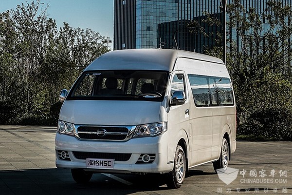 海格H5C KLQ6540QE5商务舒适型轻客(汽油国五10-14座)