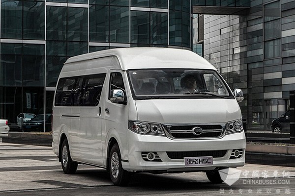 海格H5C KLQ6540QE5商务舒适型轻客(汽油国五10-14座)