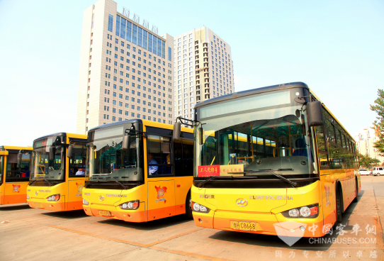 海格纯电公交助推济宁交通“绿色”升级