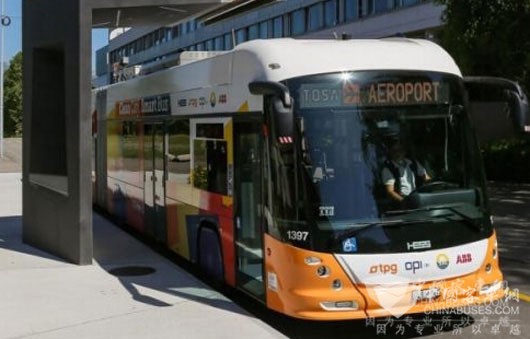 瑞士ABB超级电容“闪充”技术 在美获首笔电动巴士订单