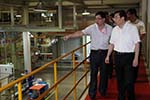 常州市市长费高云一行来常柴调研